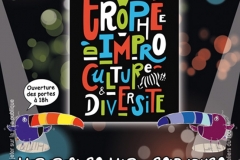 "Quarts de Finale du Trophée National d'Improvisation" recto