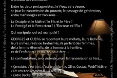 "La Maison des Hommes"  verso